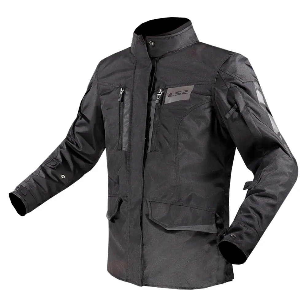 64130W1012#1 Moto Jakna LS2 METROPOLIS EVO LADY crna ženska