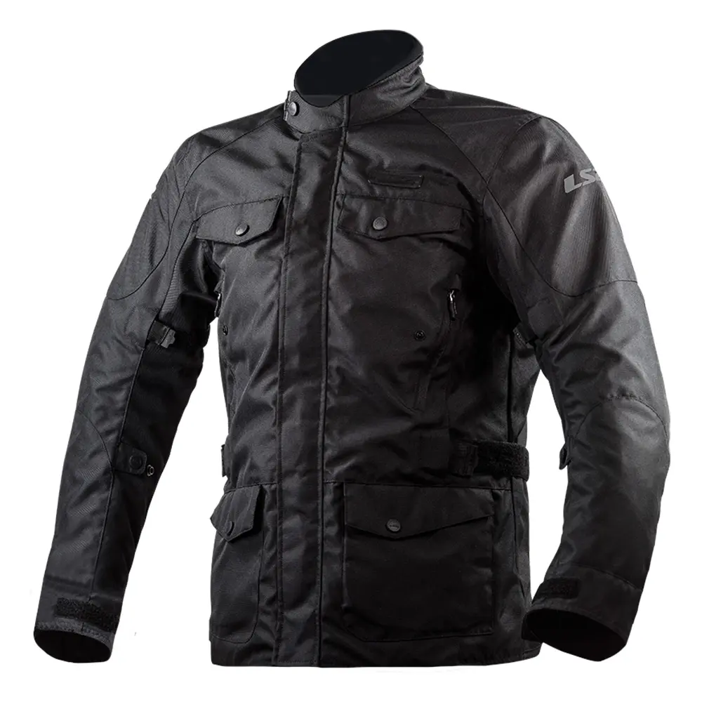 6200J7112#1 Moto Jakna LS2 METROPOLIS MAN crna muška jakna