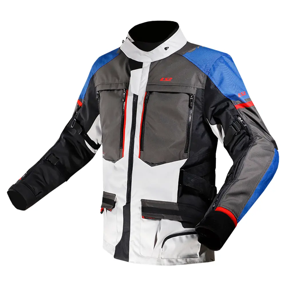 64150F01263#1 Moto Jakna LS2 NORWAY MAN plavo crno siva muška