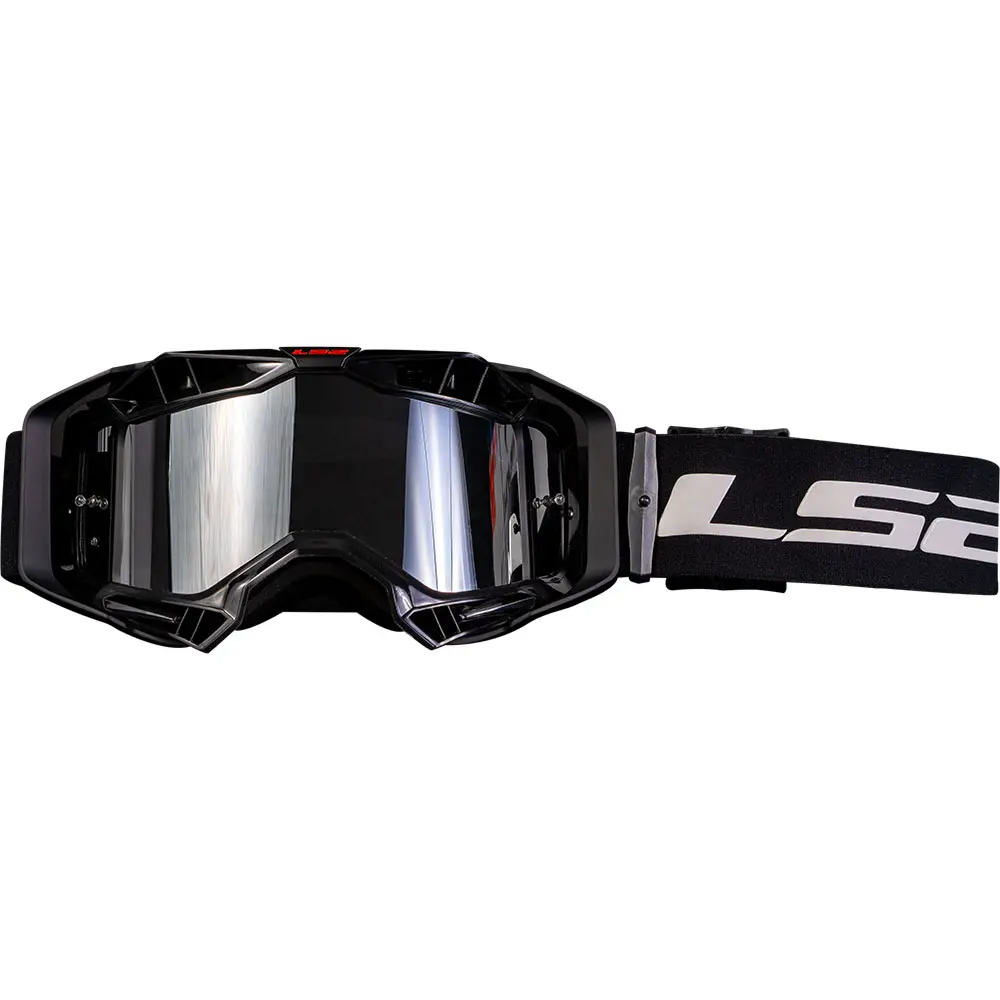 7201002012#1 Moto Cross naočare LS2 AURA crne sa iridium vizirom