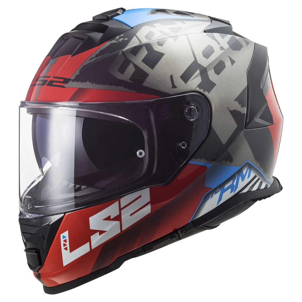 ls2 storm sprinter Kaciga za motor LS2 Full Face STORM SPRINTER plavo crveno crna FF800