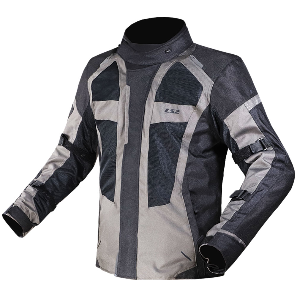 64140F0107L#1 Moto Jakna LS2 SCOUT MAN crno siva