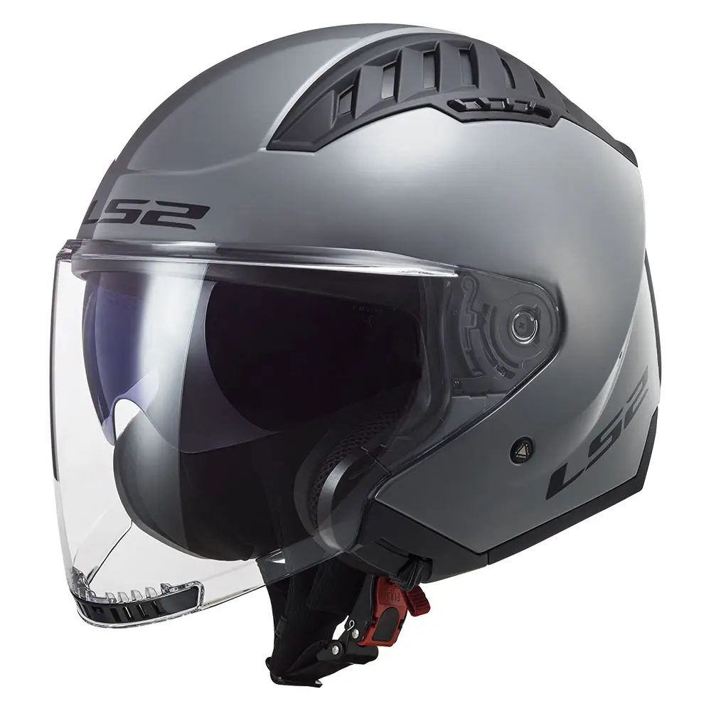 366001006L#1 Kaciga za motor LS2 Jet COPTER II nardo siva OF600