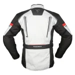 Moto jakna MODEKA STRIKER II crna svetlo siva 2u1