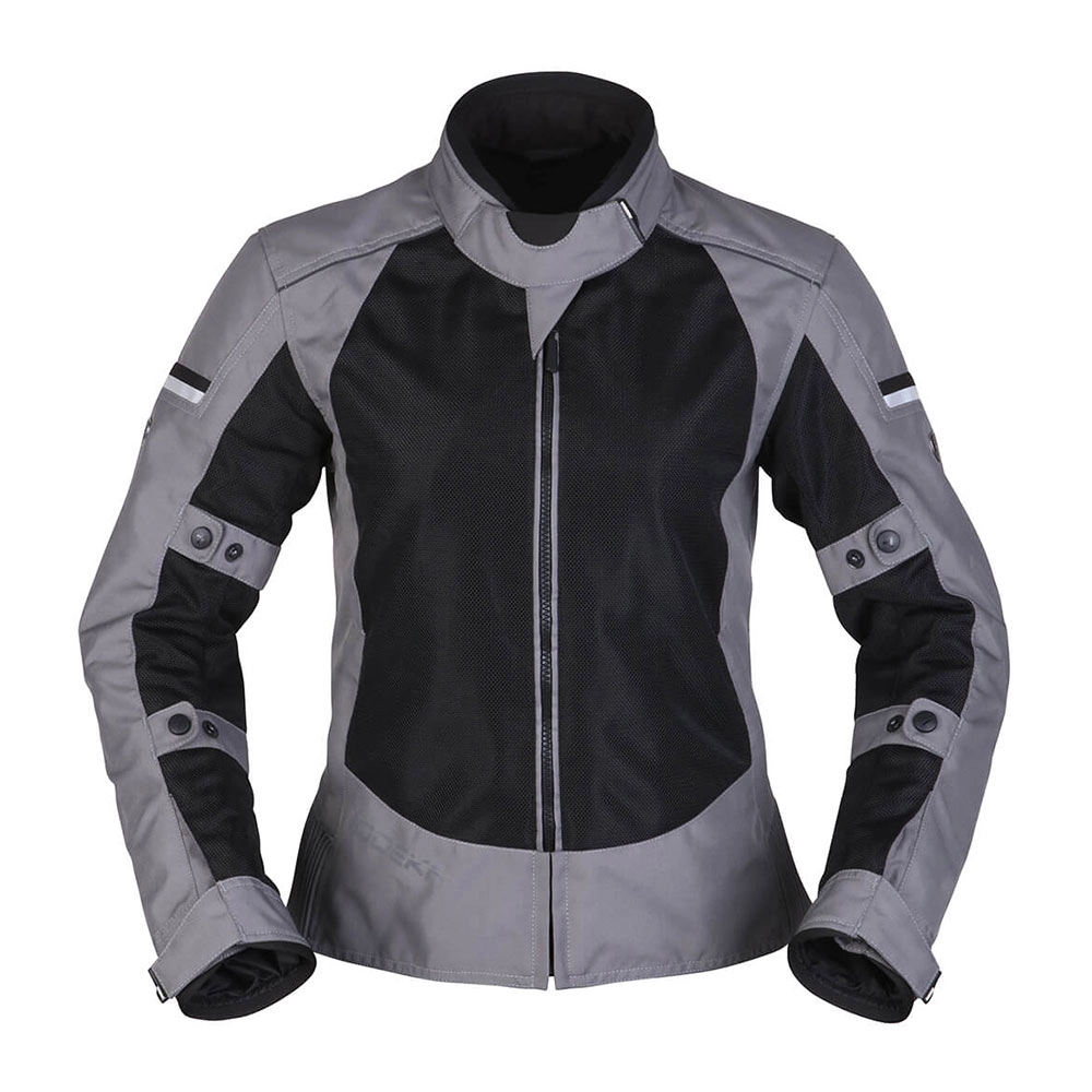 jakna modeka veo air crno siva Moto jakna MODEKA VEO AIR LADY ženska crno siva