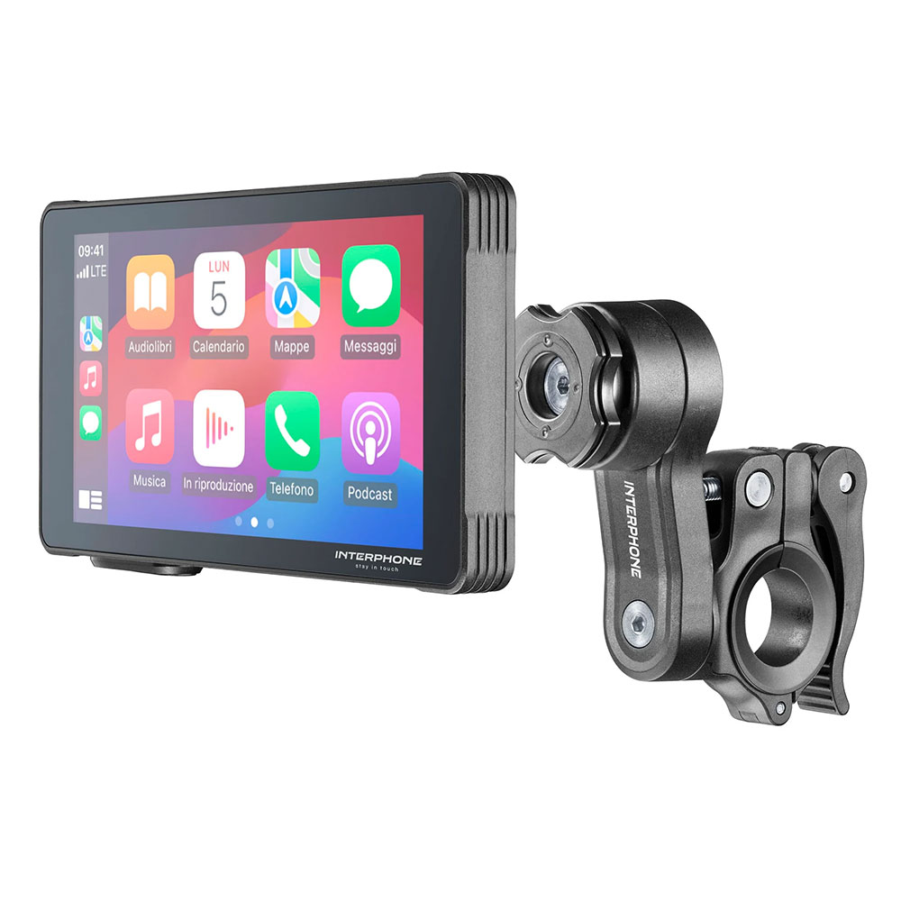 INTERPHORIDESYNC Interphone SYNC55 RIDESYNC CARPLAY / ANDROID AUTO za motocikle - Слика 1