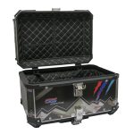 Kofer za motor X-LAND aluminijumski crni 65L ADVENTURE - Слика 2
