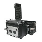 Bočni koferi za motor X-LAND aluminijumski crni 38L + 38L - Слика 2