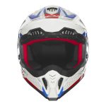 Kaciga NOX Cross N634 GRADIANT crveno plavo bela