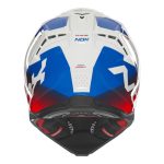 Kaciga NOX Cross N634 GRADIANT crveno plavo bela