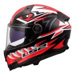 Kaciga za motor LS2 Full Face VECTOR II BUNDRI crno crvena FF811