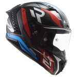 Kaciga za motor LS2 Full Face THUNDER CARBON SUPRA crveno plava FF805 - Слика 2