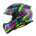 Kaciga za motor dečija LS2 KID SVENT plavo zelena FF812
