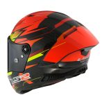 Kaciga za motor LS2 Full Face THUNDER CARBON GP AERO FIRE crveno crna FF805 - Слика 3