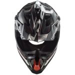 Kaciga za motor LS2 Cross SUBVERTER EVO II ARCHED crno sivo titanium MX700 - Слика 3
