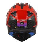 Kaciga za motor LS2 Cross FAST II WASH crvena MX708 - Слика 4