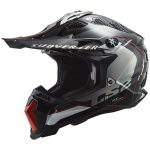 Kaciga za motor LS2 Cross SUBVERTER EVO II ARCHED crno sivo titanium MX700 - Слика 2