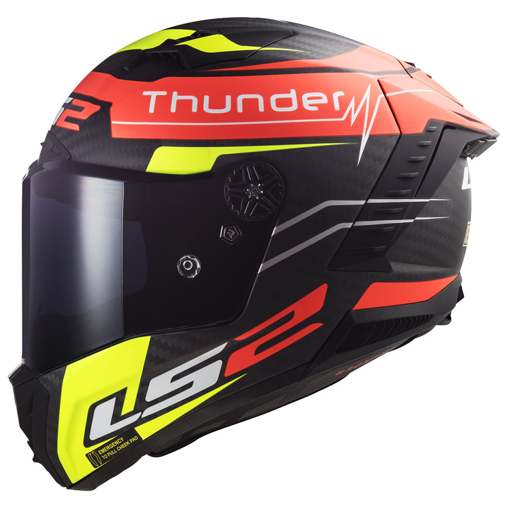 ae22a872-af36-4002-8a15-4210fa3b2618-1 Kaciga za motor LS2 Full Face THUNDER CARBON ATTACK crveno žuta FF805 - Слика 1