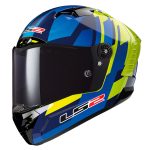 Kaciga za motor LS2 Full Face THUNDER CARBON GAS plavo žuta FF805