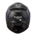 Kaciga za motor LS2 Full Face VECTOR II ALIZER crno plava sa naočarima FF811 - Слика 3