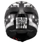 Kaciga za motor LS2 Full Face STREAM II GALDAM crno bela sa naočarima FF808 - Слика 4