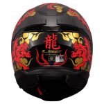 Kaciga za motor LS2 Full Face STREAM II DRAKO crno crvena sa naočarima FF808 - Слика 4