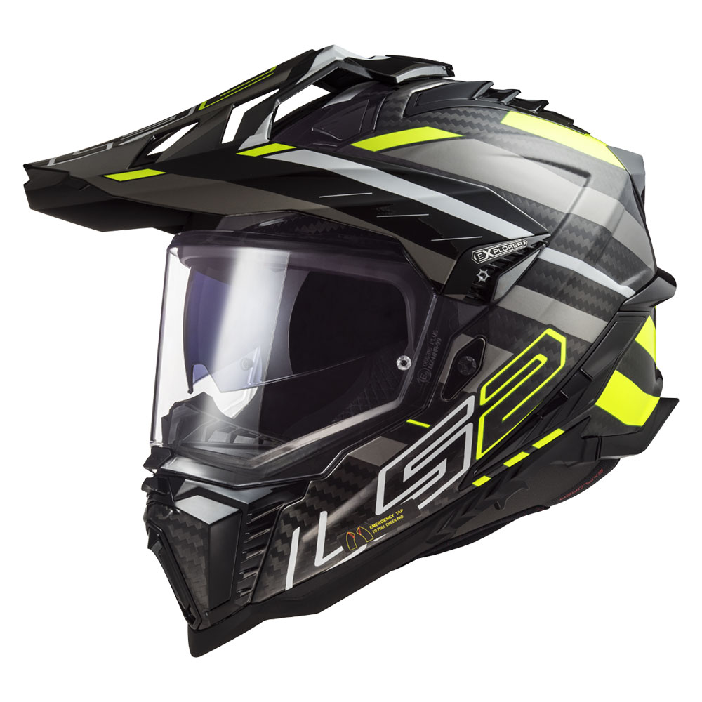 e94e2fa3-66af-4dd4-86e6-fb8e3db390c9 Kaciga za motor LS2 Cross EXPLORER CARBON EDGE crno bela MX701