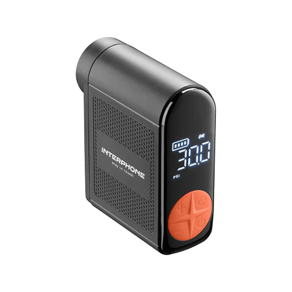 mini kompresor za motor Baterijski Interphone mini kompresor za gume 3000mAh - Слика 1