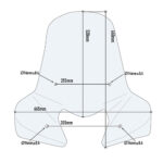 GIVI 308A Vizir providni Honda SH 300 I (07-14)