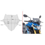 GIVI A3113 Vizir zatamnjeni Suzuki GSX S 750 (17-21)