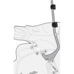GIVI A5608A Nosač vizira Vespa Primavera 50-125-150 (14-24)