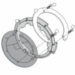 KAPPA BF03K Nosač Tanklock torbe Honda CBR 600 RR (05-09)