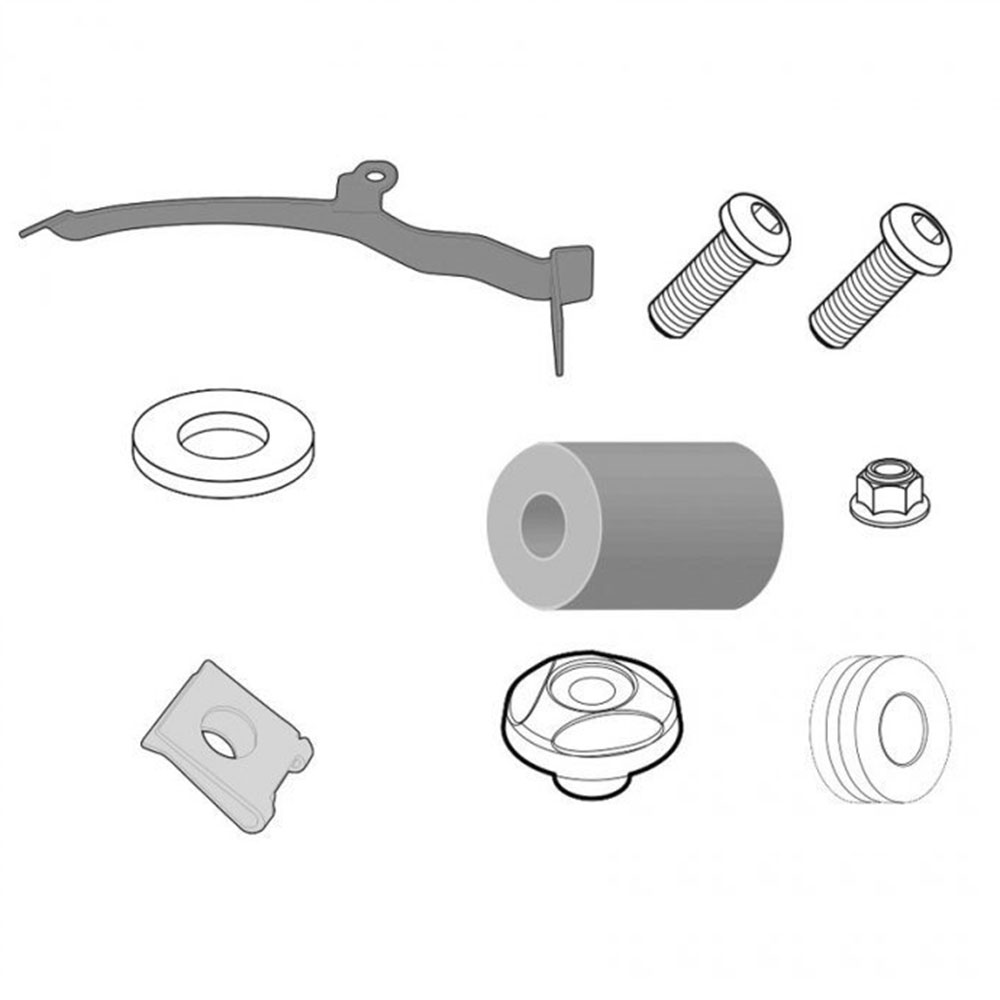 D2111KIT GIVI D2111KIT Nosač vizira Yamaha X-MAX 125 250 (14-17) / 400 (13-16) - Слика 1