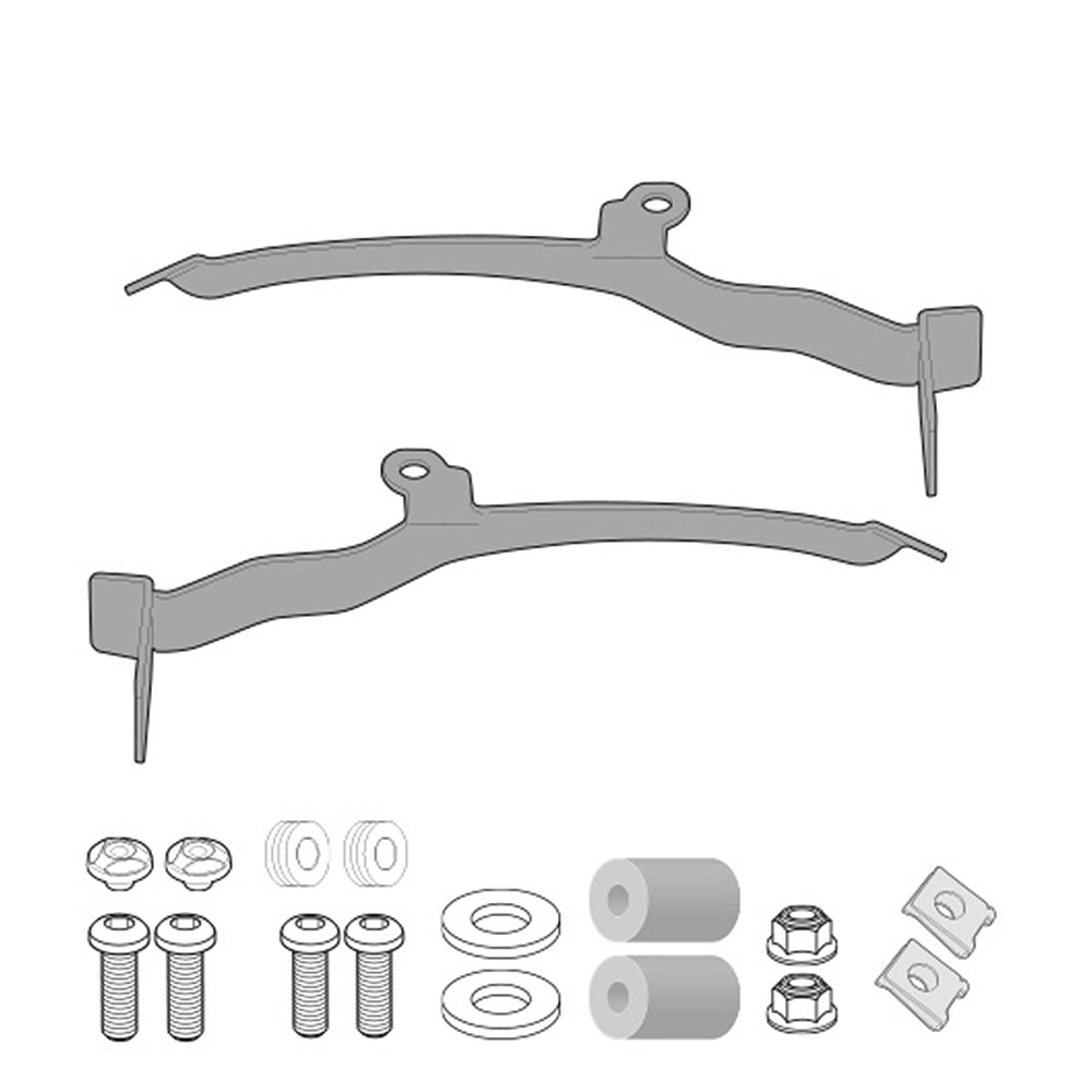 D2111KITK KAPPA D2111KITK Nosač vizira Yamaha X-MAX 125 / 250 (14-17) / 400 (13-16) - Слика 1