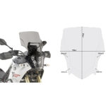 GIVI D2145S Vizir zatamnjeni Yamaha Tenere 700 (19-24)