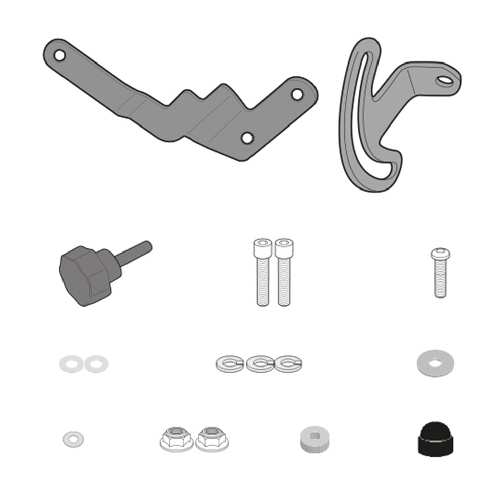 D5131KIT GIVI D5131KIT Ojačanje / nosač vizira BMW R 1250 GS (19-23) - Слика 1