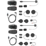 Komunikator za kacigu INTERPHONE U-COM 6R DUO - Слика 5