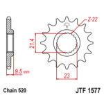 Prednji lančanik JT JTF1577-15 (520) 15 zuba