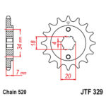 Prednji lančanik JT JTF329-13  (520) 13 zuba
