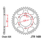 Zadnji lančanik JT  JTR1489-41-50-29018 (525)41 zuba