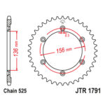 Zadnji lančanik JT JTR1791-43-50-29017 (525) 43 zuba