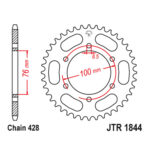 Zadnji lančanik JT JTR1844-48 (428) 48 zuba