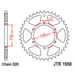 Zadnji lančanik JT JTR1950-48 (520) 48 zuba