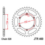 Zadnji lančanik JT JTR460-50-50-32024 (520) 50 zuba