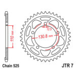 Zadnji lančanik JT JTR7-44 ZBK (525) 44 zuba