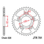 Zadnji lančanik JT JTR701-40-50-32055 (520) 40 zuba