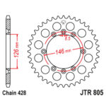 Zadnji lančanik JT JTR805-50 (428) 50 zuba