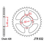 Zadnji lančanik JT JTR832-52-50-13003 (420) 52 zuba