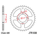 Zadnji lančanik JT JTR838-38-50-15015 (428) 38 zuba