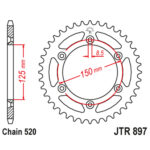 Zadnji lančanik JT JTR897-40ZBK (520) 40 zuba